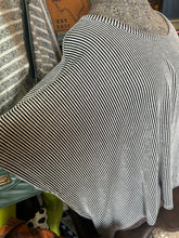 Load image into Gallery viewer, Soft and comfy black striped top